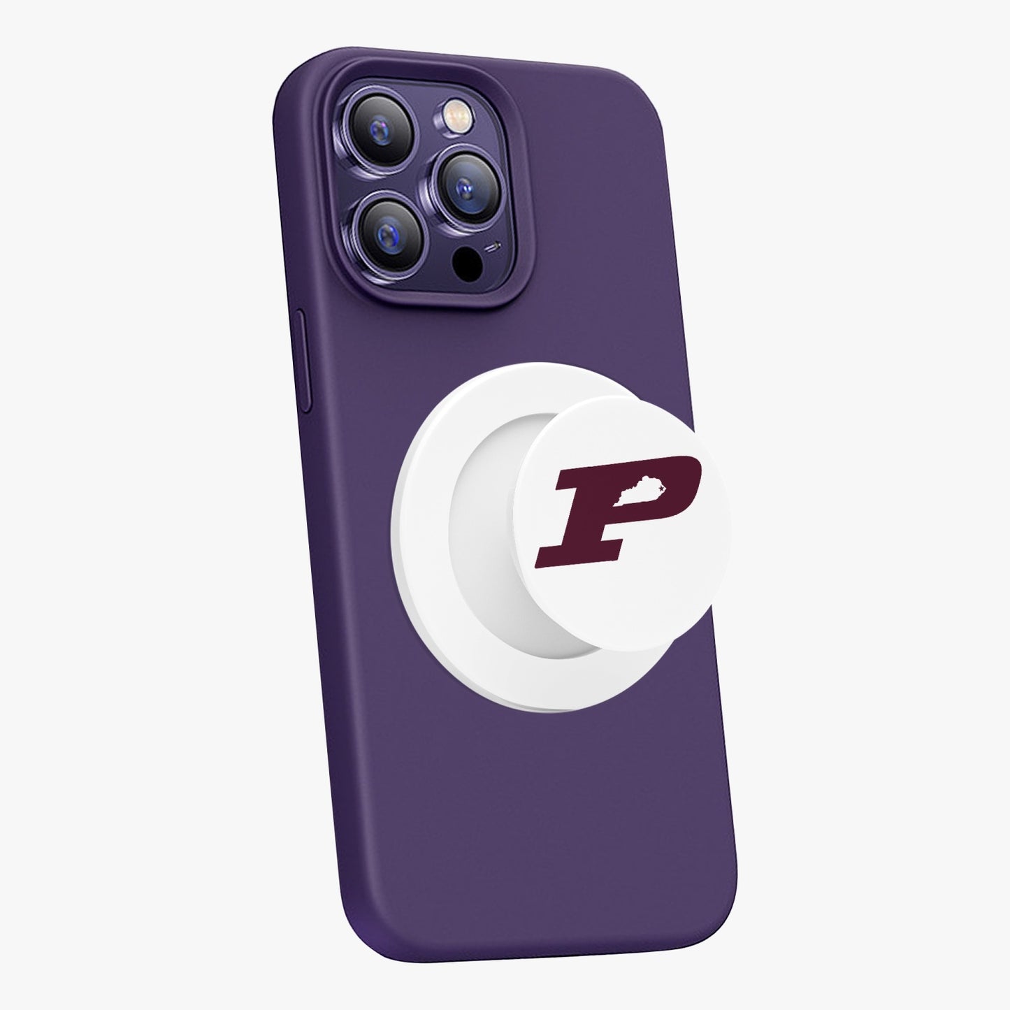 School Logo Magnetic Collapsible Grip and Stand