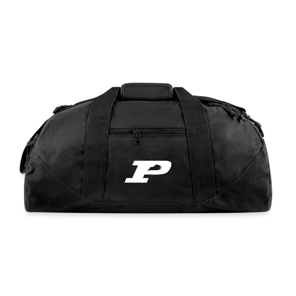 Pikeville Panthers Kentucky Logo Recycled Duffel Bag - black