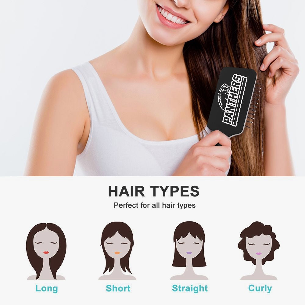 Panthers Football Air Cushion Scalp Massage Hairbrush