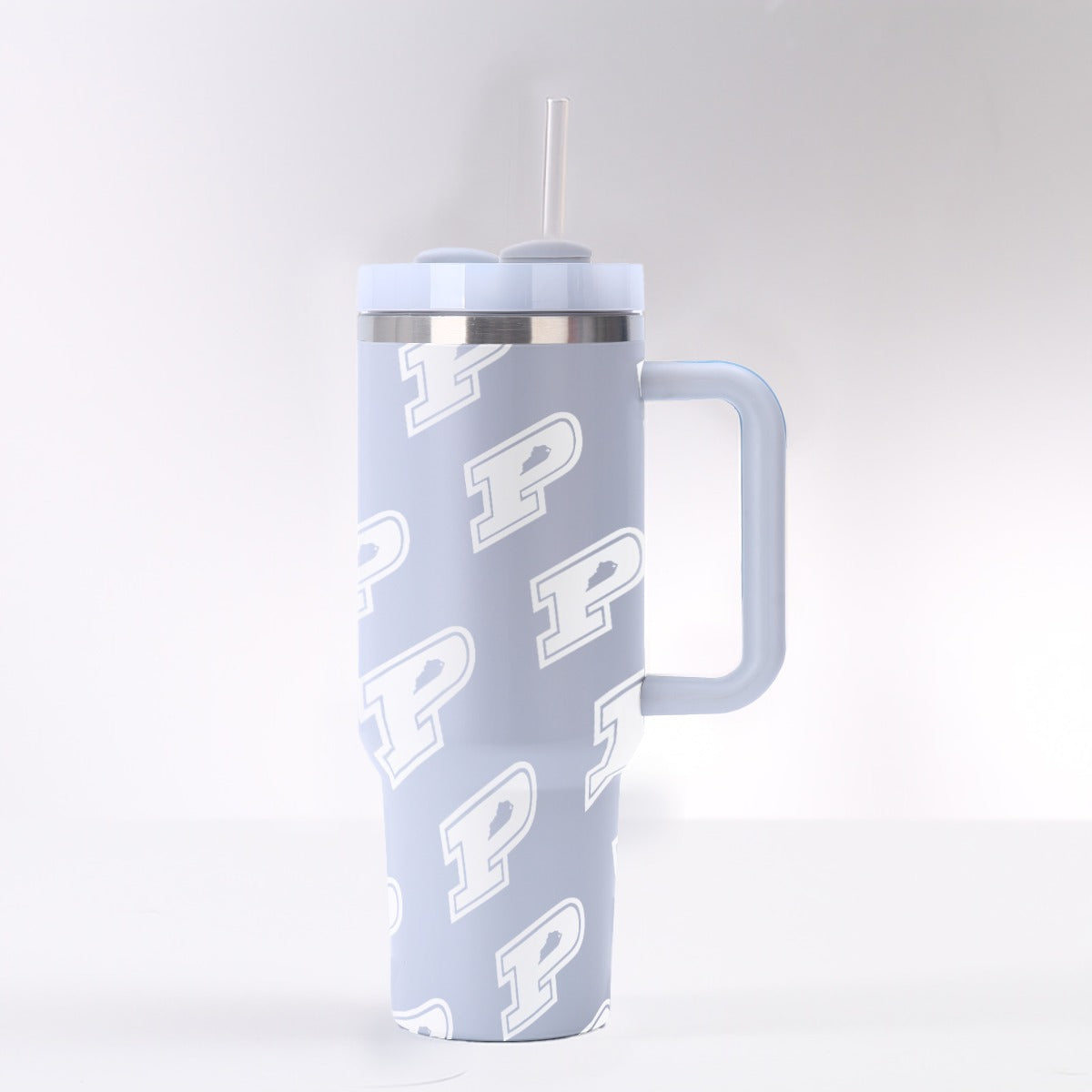 Pikeville Independent Kentucky Logo 40 oz Tumbler With Handle