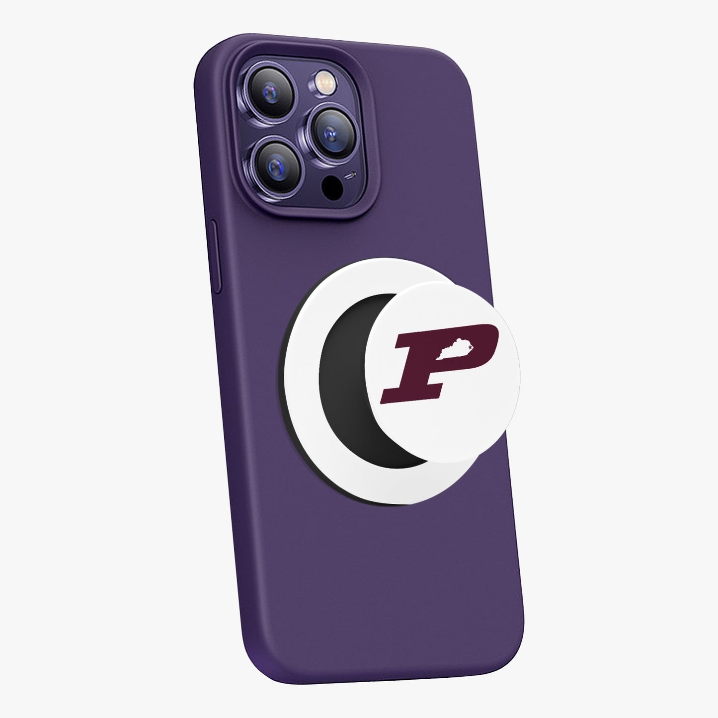 School Logo Magnetic Collapsible Grip and Stand