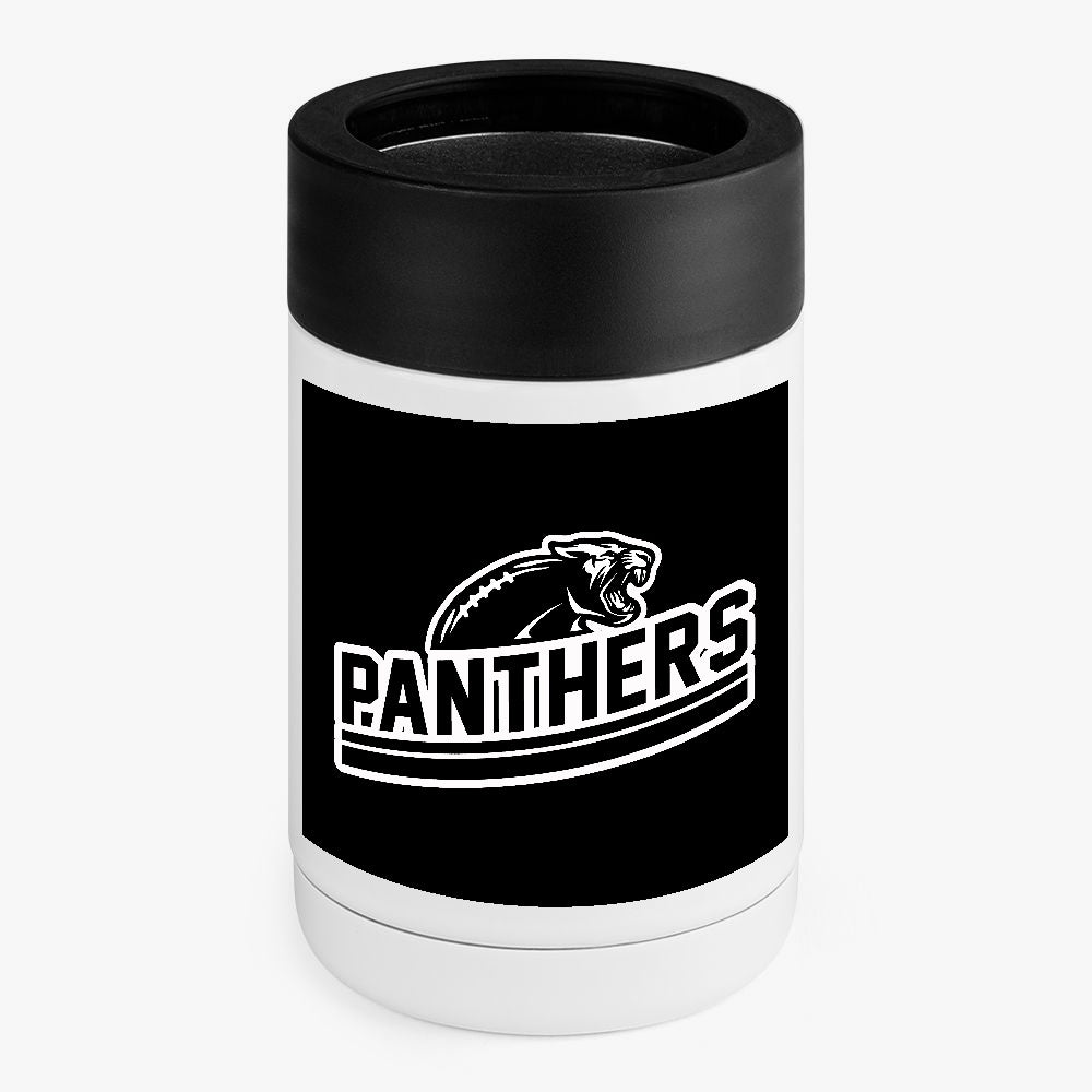 Custom Panthers Football Team Spirit Stainless Steel Can Cooler