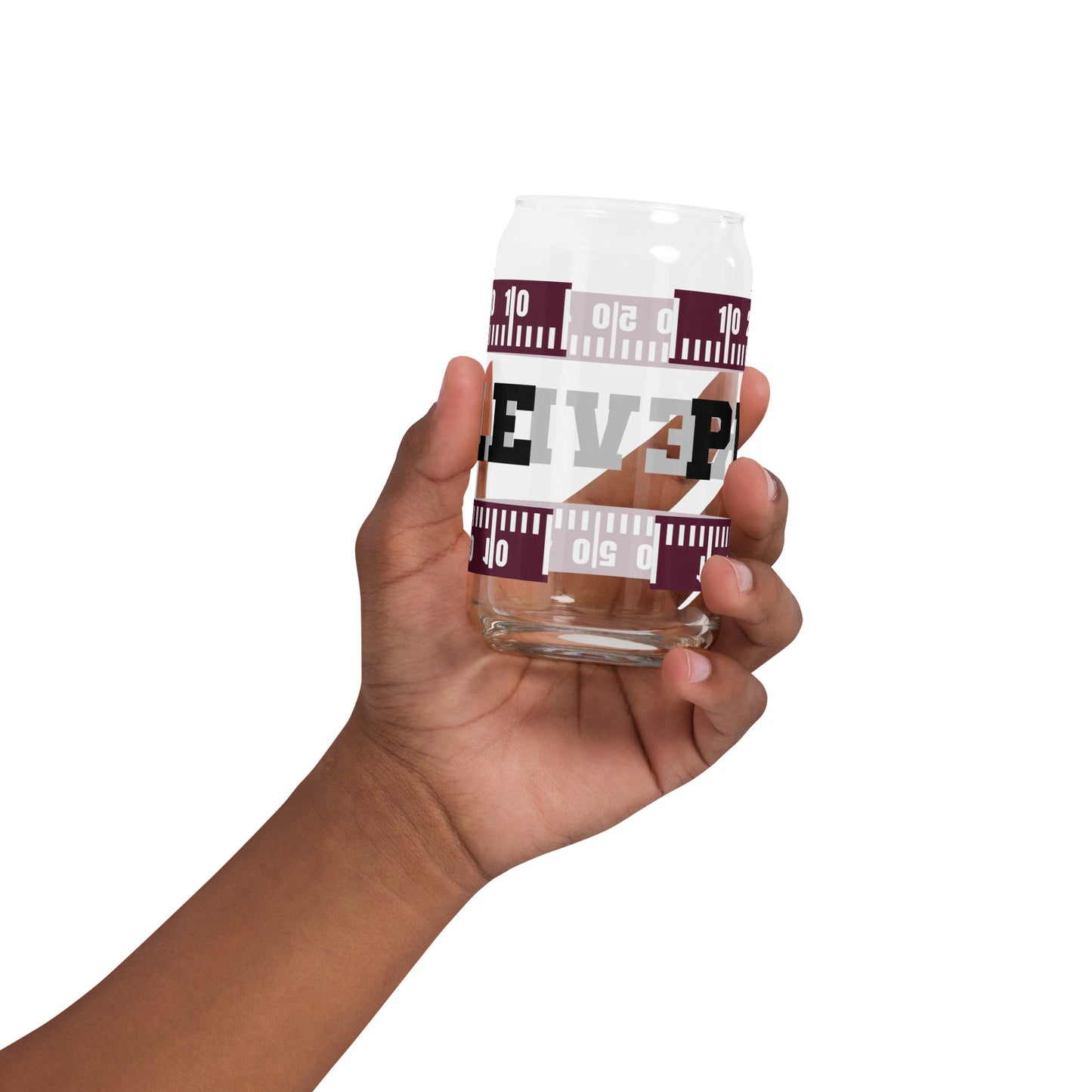 Pikeville Football Yards Can Shaped Drinking Glass
