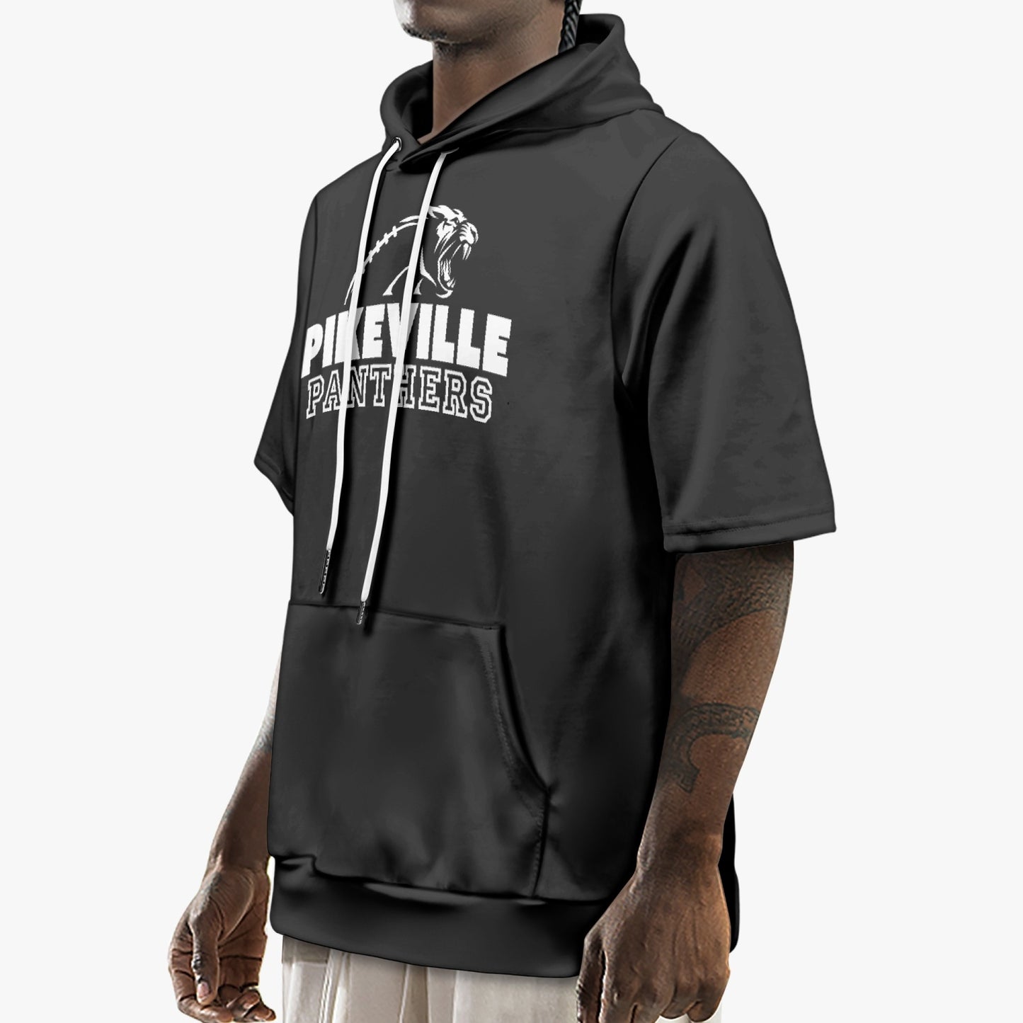 Pikeville Panthers Football Short Sleeve Hoodie