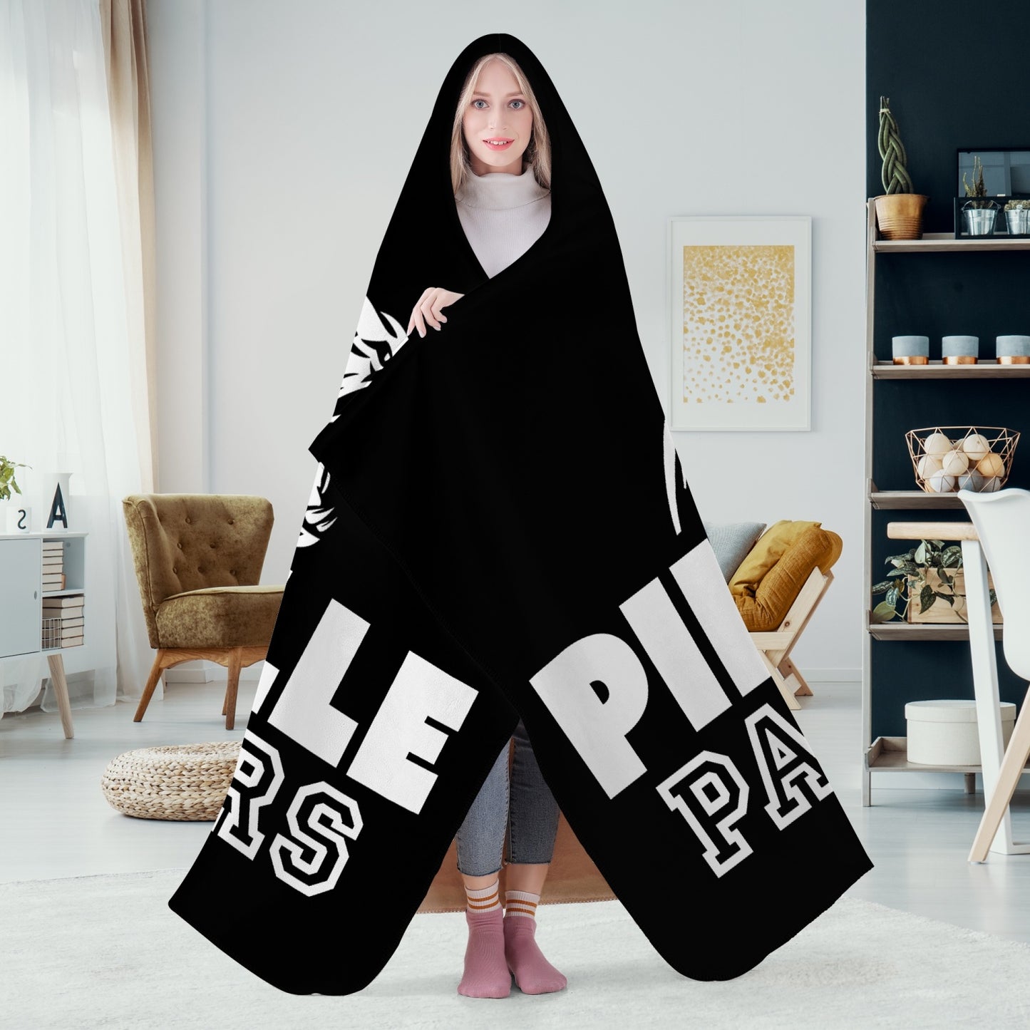 Pikeville Panthers Football Hoodie Blanket