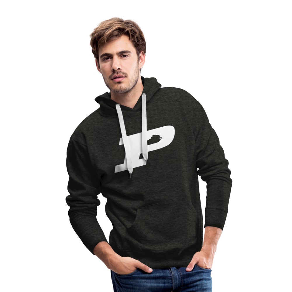 Pikeville Kentucky Logo Men’s Premium Hoodie - charcoal grey