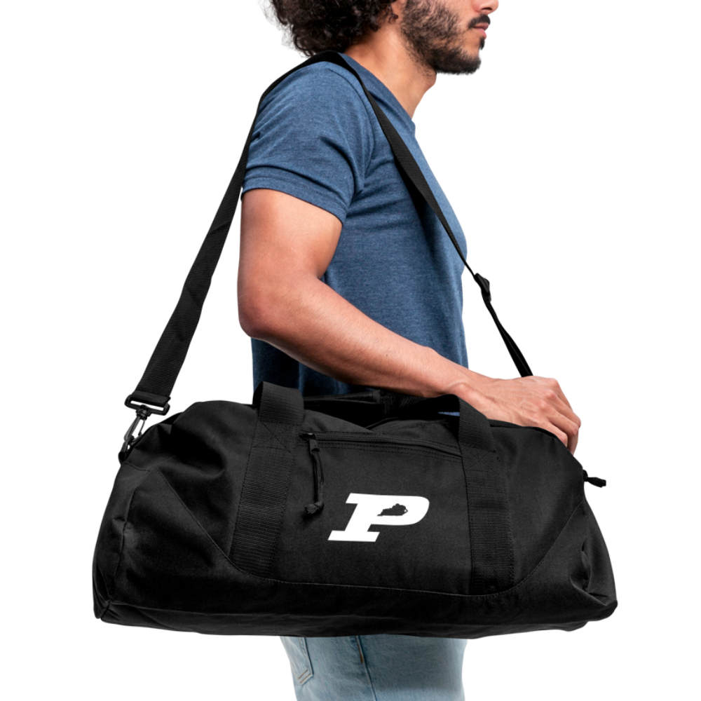 Pikeville Panthers Kentucky Logo Recycled Duffel Bag - black