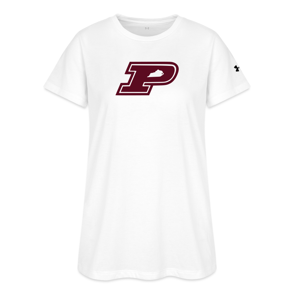 Pikeville Kentucky Logo Under Armour Women's Athletic 2.0 T-Shirt - white